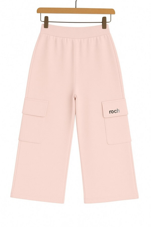 Рач широк розов панталон