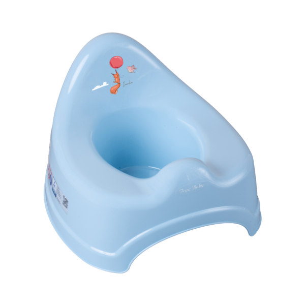 Бебешко муз.гърне "Горска приказка"синьо