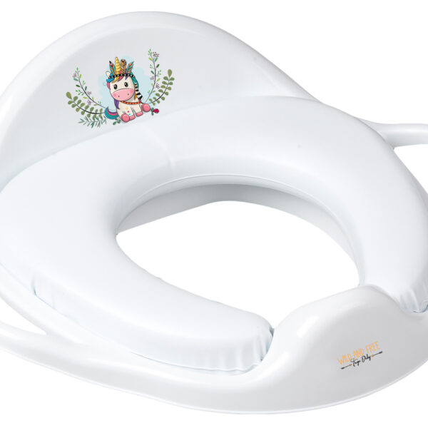 Тоал.мека седалка "WILD & FREE"еднорог