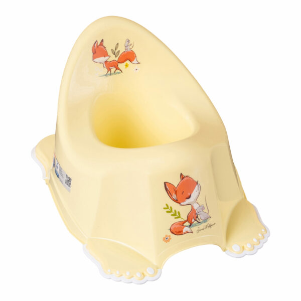 Бебешко анат.гърне"Горска приказка"жълто