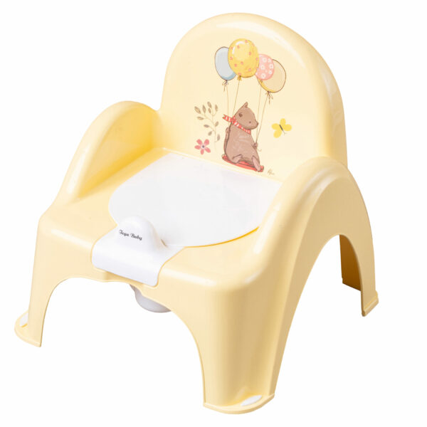 Беб.Гърне Столче "Горска приказка"жълто