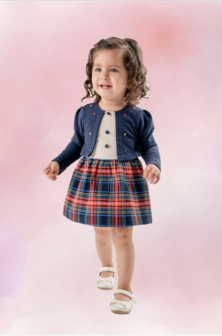 Дрехи за бебета момичета от 0 до 3г.