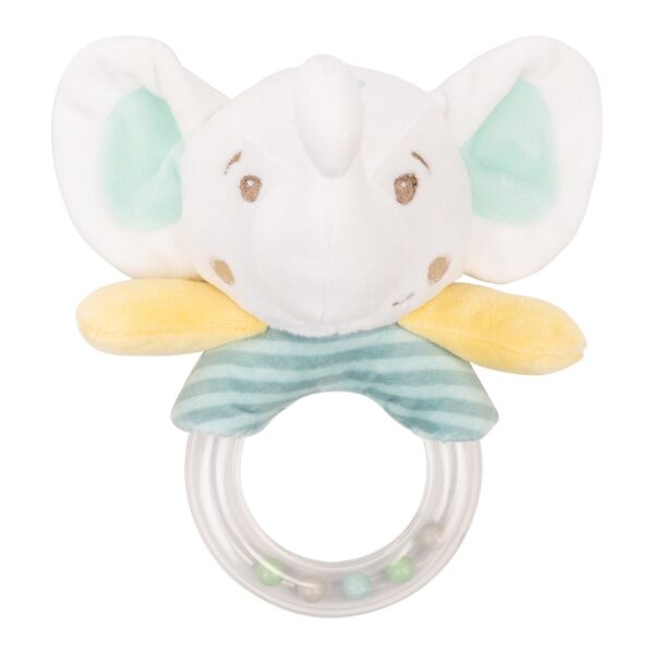 Играчка плюшена дрънкалка Elephant Timein stock