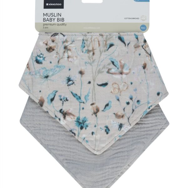 Комплект 2 бр муселинов лигавник Dreamy Fields Greyin stock