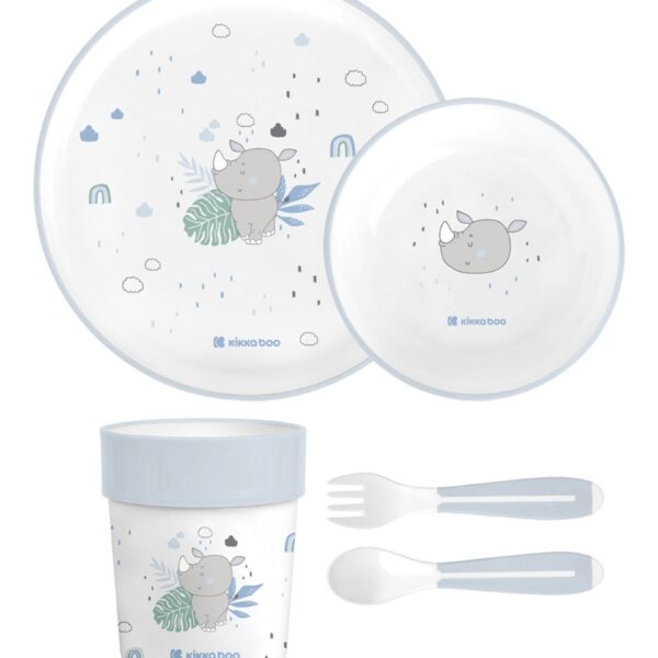 Сет за хранене пластмаса Savanna Bluein stock