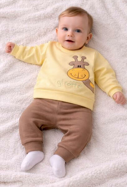 Бебешки комплект жираф