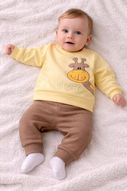 Бебешки комплект жираф