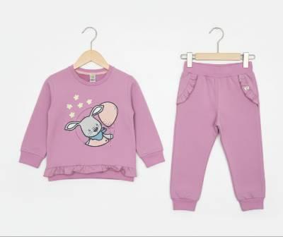 Детски комплект за момиче 1+ в лилаво * Rach пролет/есен