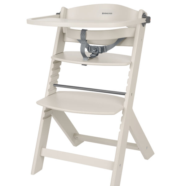 Дървен стол за храненe Nordy Light Beigeout of stock