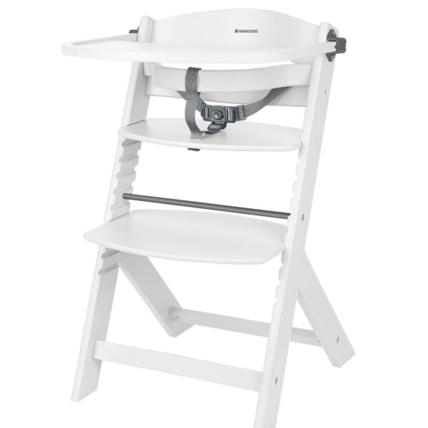 Дървен стол за храненe Nordy Whitein stock