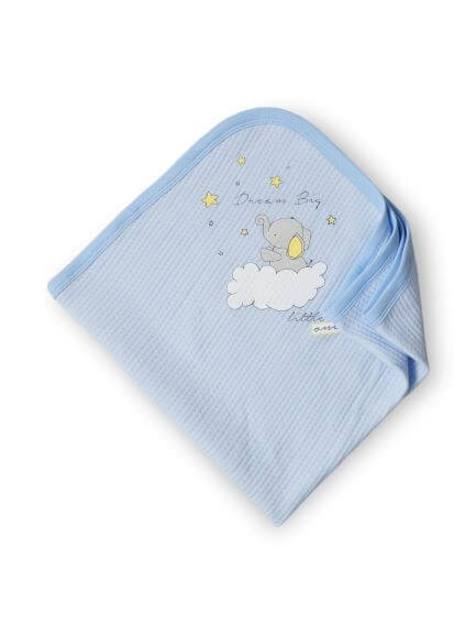 Синя бебешка пелена Морисмо