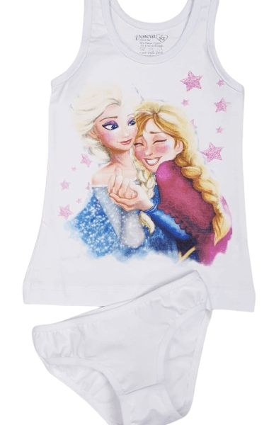 Детски комплект бельо Елза и Анна