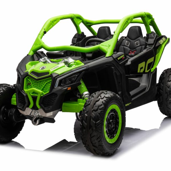 Акумулаторна кола Licensed Can Am Maverick Greenin stock