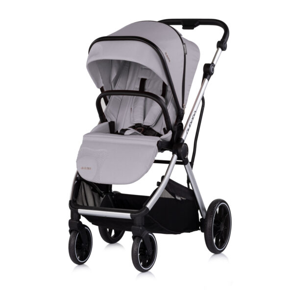 Детска количка 3 в1"Аурора"платина