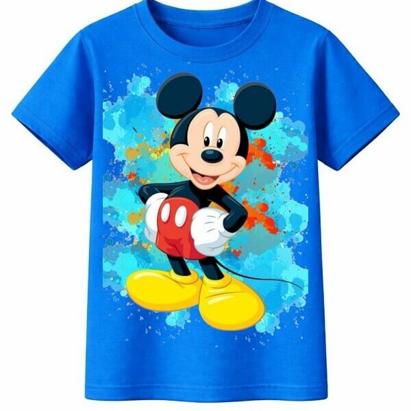 Тениска синя Мики Маус