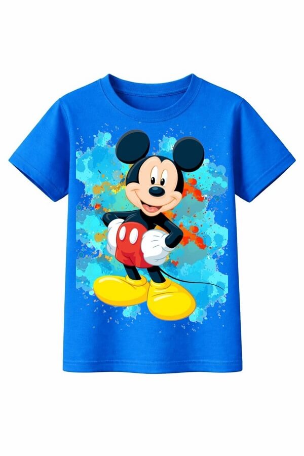 Тениска синя Мики Маус