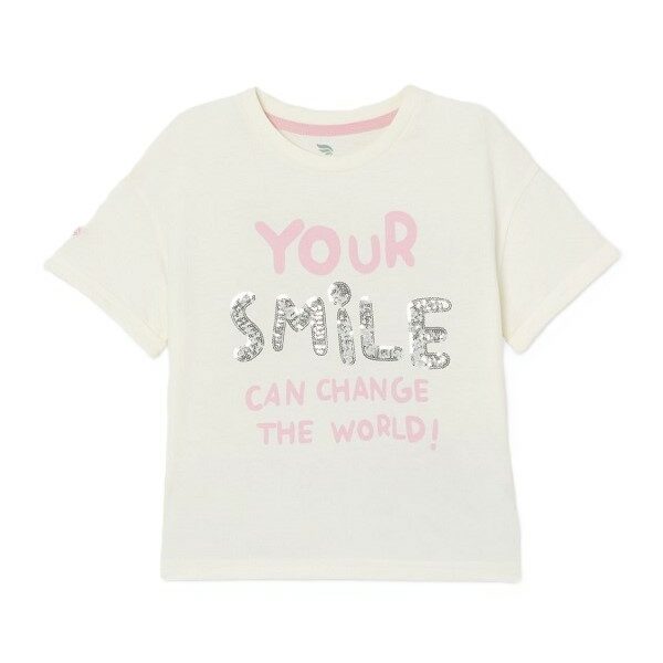 cherubino тениска момиче с пайети