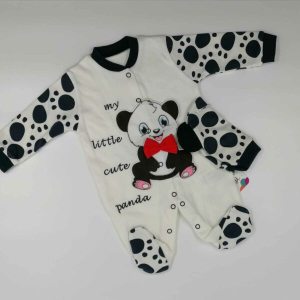 Ромпър Мече с червена папионка