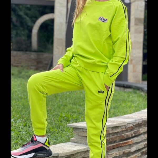 MAXX Неоново зелен комплект за момиче