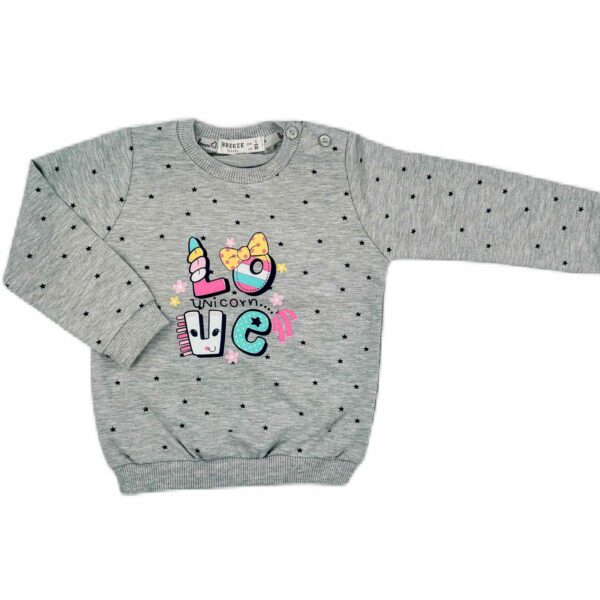 BREEZE Блуза Unicorn love