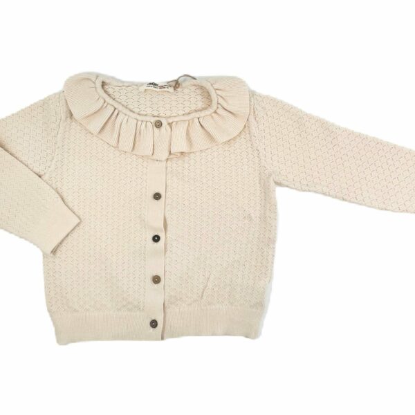 CIKOBY Жилетка с копчета и къдрички