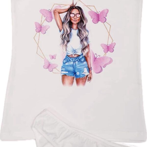 VENERA Комплект бельо момиче с пеперуди