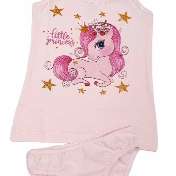 VENERA Комплект бельо с еднорог