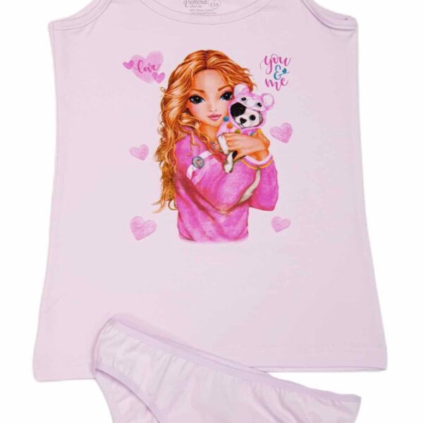 VENERA Комплект бельо момиче с кутре