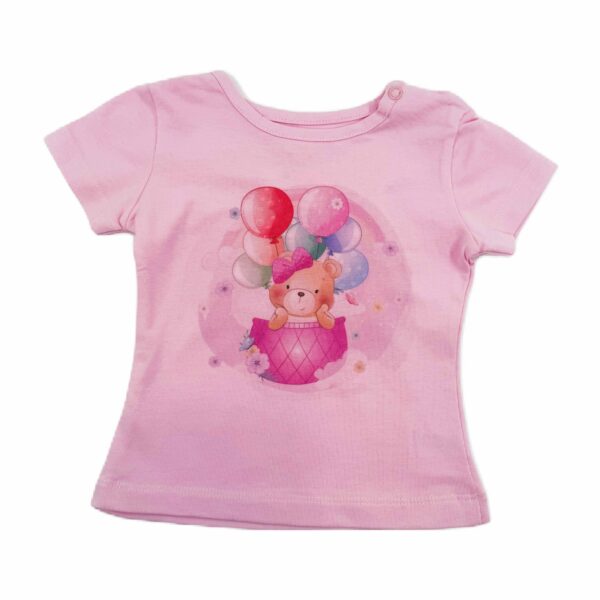 Тениска с мече в балон