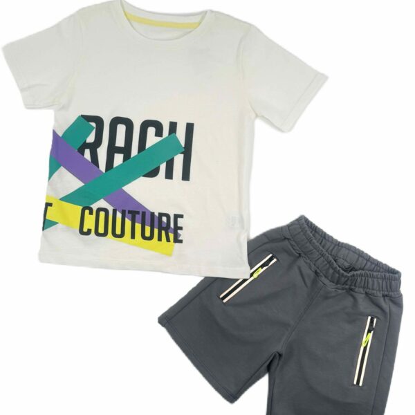 Комплект за момче с къси панталонки