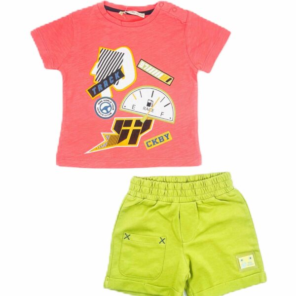 Летен комплект за бебе момче