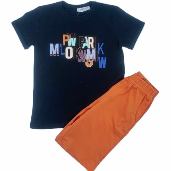 Летен комплект с цветни букви MACKAYS