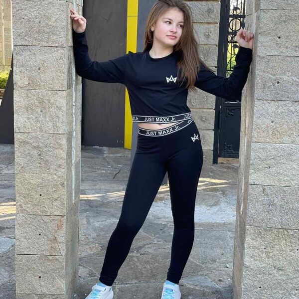 MAXX Комплект за момиче в черно