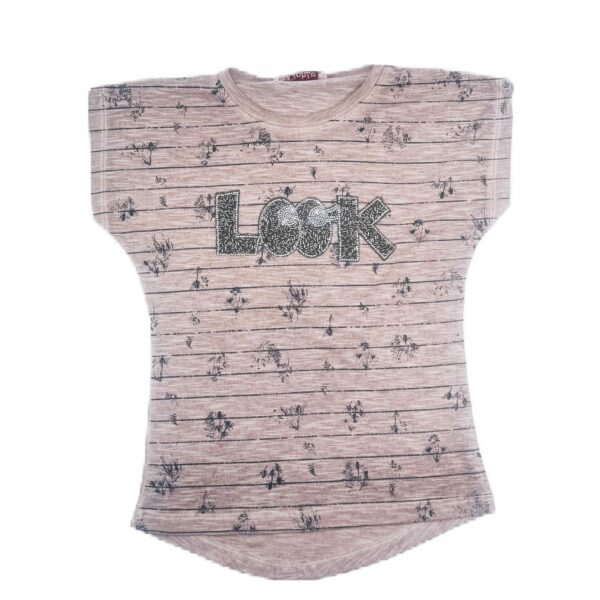 CICHLID Туника с надпис от камъчета