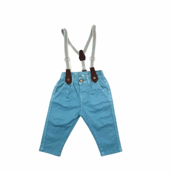 CIKOBY Синьо панталонче с тиранти