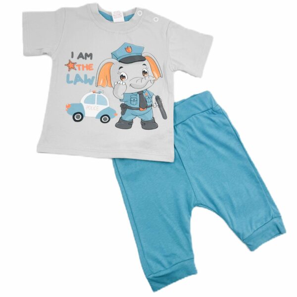 Летен комплект Слонче полицай SVETLI