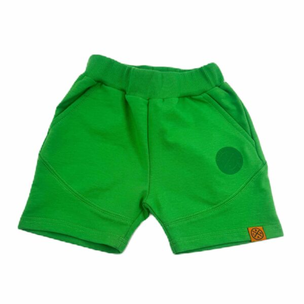 RACH Наситено зелени къси панталонки с джобчета