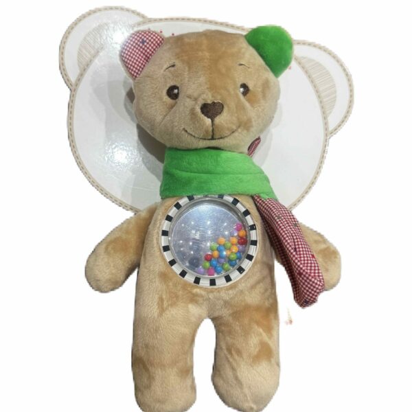 Дрънкалка мече с шалче