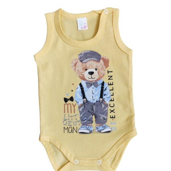 SVETLI Боди потник в жълто