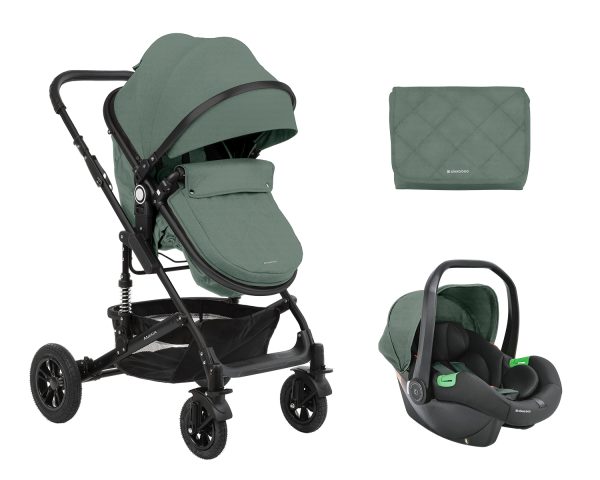 Комбинирана количка 3в1 с трансф. седалка Amaia Mint 2024in stock