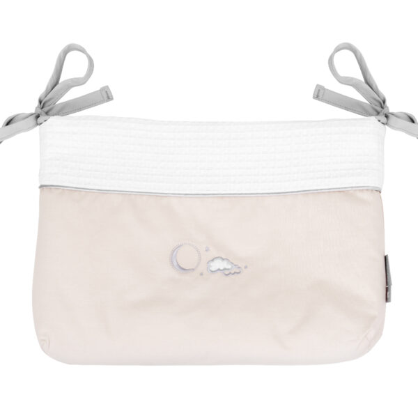 Кош за памперси с връзки Dream Big Beigein stock