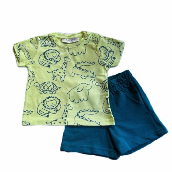 Детски летен комплект с диви животни MACKAYS