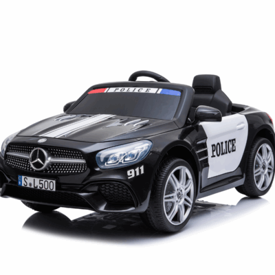 Акумулаторна кола Licensed Mercedes Benz SL500 Police Black