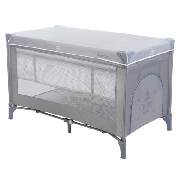 сертифициран по OEKO-TEX;• Лесно закрепяне с ластик по цялата дължина;• Подходящ за кошари 60х120 см;• 100% полиестер. Размери:- Опаковка: 27x12.5x4 см / 0.055 кг- Кашон: 60x40x30 см / 7.5 кг / 120 бр/кашон 