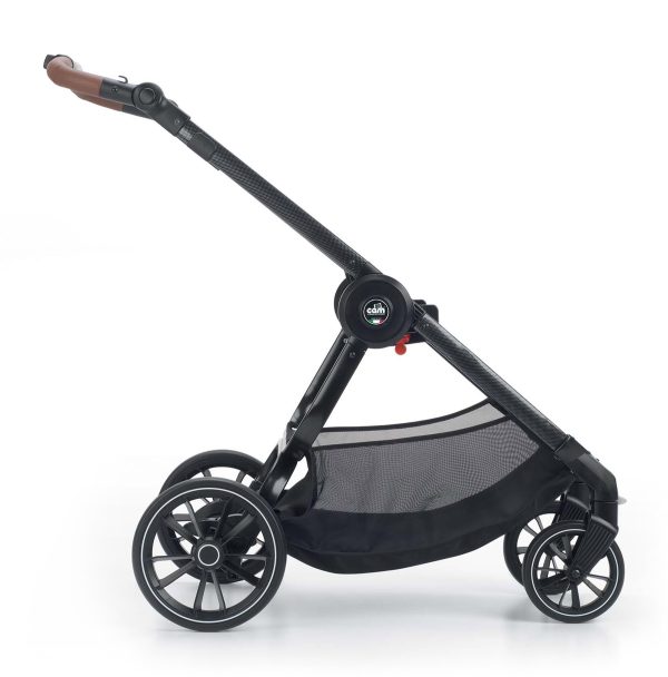 Frame for baby stroller "Techno"V98 black carbon finishing