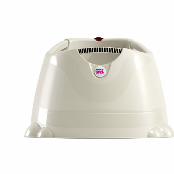 "Oplà" shower bath white/ecru 16