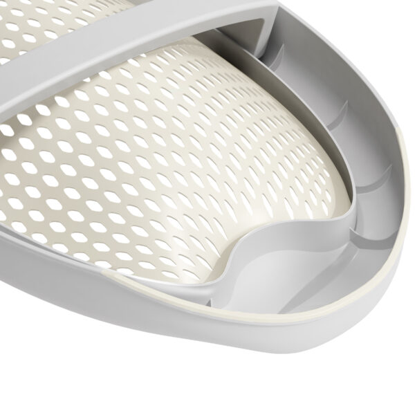 Jelly bath seat  white/ecru 16