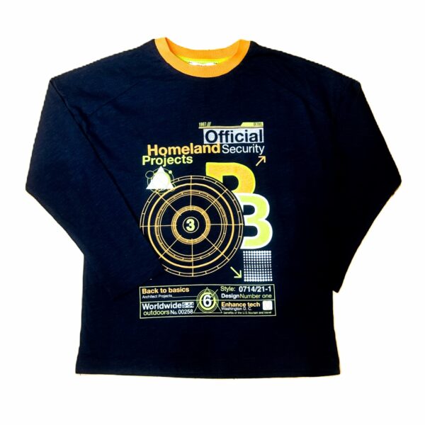 CIKOBY Детска блуза за момче с дълъг ръкав