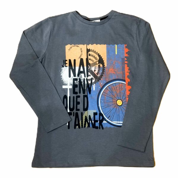 CIKOBY Блуза за момче с надписи