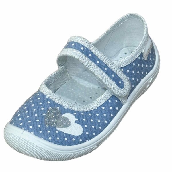 ViGGaMi Детски пантофи "Брокатени сърца"